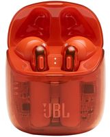 Наушники JBL T225TWS Ghost (оранжевые)