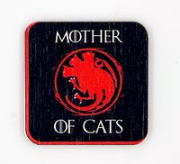 Брошь "Mother of Cats" (арт. 1036)