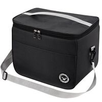 Сумка-термос "Darvish" (чёрная; 29х20х22 см)