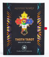 Карты THOTH TAROT Aleister Crowley. Бархатистое издание в эксклюзивной коробке на магнитной застежке
