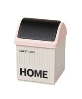 Ведро для мусора настольное "Sweet home" (black)