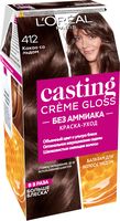 Краска-уход для волос "Casting Creme Gloss" тон: 412, какао со льдом