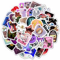 Набор виниловых наклеек "Weirdcore stickers"