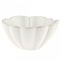 Салатник керамический "Мысли о тебе" (600 мл; белый)