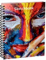 Скетчбук "Красочное лицо" (A5)