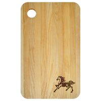 Доска разделочная деревянная "Мустанг" (220х350х8 мм)