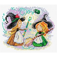 Набор для вышивания "Волшебная уборка" (110х130 мм)