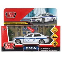Модель машины "BMW 5-ER Sedan M-sport. Полиция" (арт. 5ER-12SLPOL-WH)