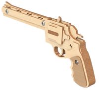 Сборная деревянная модель "Резинкострел Револьвер"