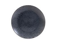 Тарелка стеклокерамическая "Slate Black" (250 мм)