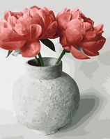 Картина по номерам "Интерьерная ваза" (400х500 мм)