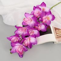 Цветок искусственный "Орхидея амабилис" (900 мм; сиреневый)
