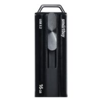 USB Flash Drive 16GB SmartBuy Iron-2 Metal Black (SB016GBIR2K)