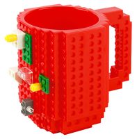 Кружка-конструктор "Лего" (красная)