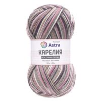 Пряжа носочная "Карелия №1009" (100 г; 400 м)