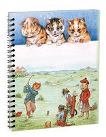 Скетчбук "Уэйн. Удар по мячу. Три милых маленьких котенка" (А5)