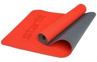 Коврик для йоги "FM-202" (173x61x0,5 см; ярко-красный)