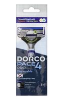 Станок для бритья одноразовый "Dorco Pace 4 Pro" (1 шт.)