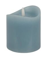 Светильник декоративный "Свеча" (10 см; серый)