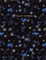 Блокнот в точку "Bullet Journal. Полночные цветы"
