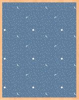 Простыня хлопковая "Night Stars" (210х220 см)