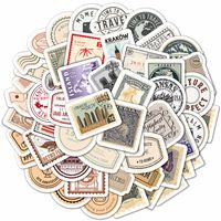 Набор виниловых наклеек "Штампы, печати и марки"
