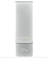 USB Flash Drive 32GB SmartBuy Metal Grey (SB032GM1G)