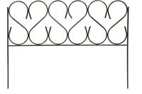 Забор-ограждение "Изящный" (античная бронза)