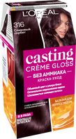 Краска-уход для волос "Casting Creme Gloss" тон: 316, сливовый сорбет