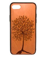 Чехол Case Wood для iPhone SE 2020/2022 (черешня/лето)