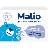 Мыло туалетное детское "Экстракт хлопка и льна" (90 г)