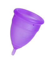 Менструальная чаша "Eromantica L 210340" (размер L; фиолетовая)