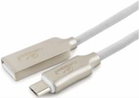 Кабель Cablexpert USB2.0 A-micro (1.8 м; platinum)