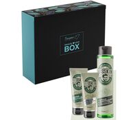 Подарочный набор "Beauty Box Hisskin" (гель-шампунь, крем для рук, гель после бритья)
