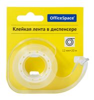 Скотч прозрачный "OfficeSpace" (12 мм х 20 м)