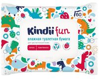 Влажная туалетная бумага детская "Kindii" (60 шт.)