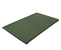 Коврик туристический самонадувающийся "Maxi Camp Double 3.8" (198x130x3,8 см; олива)