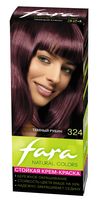 Крем-краска для волос "Fara. Natural Colors" тон: 324, тёмный рубин