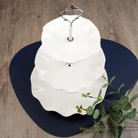 Блюдо-этажерка сервировочное "Маршмеллоу" (140/200/240 мм)