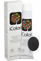 Крем-краска для волос "iColori" тон: 5.18, холодный шоколадный светло-коричневый