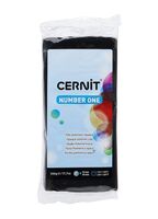 Глина полимерная запекаемая "Number One" (черный; 500 г)