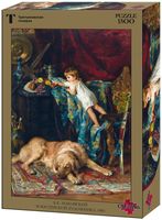 Пазл "Маковский К. Е. В мастерской художника" (1500 элемент)