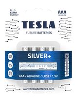 Батарейка Tesla Silver AAA+ Alkaline LR03 (4 шт.)
