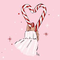 Картина по номерам "Леденцы" (200х200 мм)