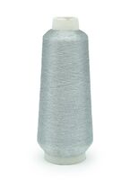 Нить для шитья 150D/1 "Металлизированная" (4572 м; серебро)