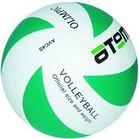 Мяч волейбольный Atemi "Olimpic" №5 (зелёно-белый)