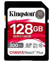 Карта памяти 128 GB Canvas React Plus SDXC Kingston