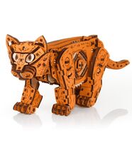 Сборная деревянная модель "Котёнок рыжий"