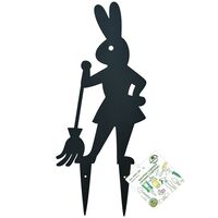 Фигура садовая "Кролик садовод"