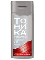 Оттеночный бальзам для волос "Тоника" тон: 6.55, bloody mary